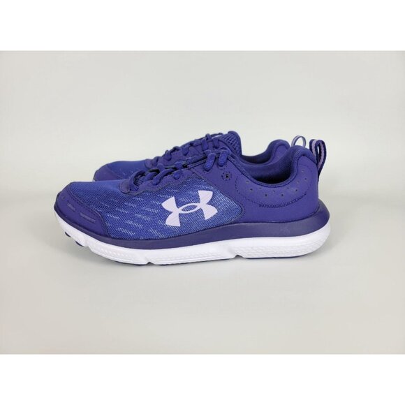 Under Armour Charged Assert 10 Shoes Sneakers Womens Size 6.5 Blue 3026179-501 - Picture 7 of 11